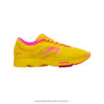 Distanz-Elite Frauen Newton Schuhe gelb/rosa DJVHV13