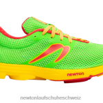 Distanz-Elite Männer Newton Schuhe Grün Rot DJVHV39
