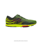 Kismet 8 Männer Newton Schuhe Wald/Gelb DJVHV37