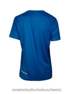 Kurzarm-Performance-Shirt Frauen Newton Kleidung Blau DJVHV17 – Bild 2