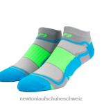 Niedrig geschnittene Socken Frauen Newton Socken leuchtend grün/blau DJVHV24