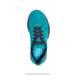 Schicksal 9 Frauen Newton Schuhe blaugrün/rosa DJVHV1 – Bild 2